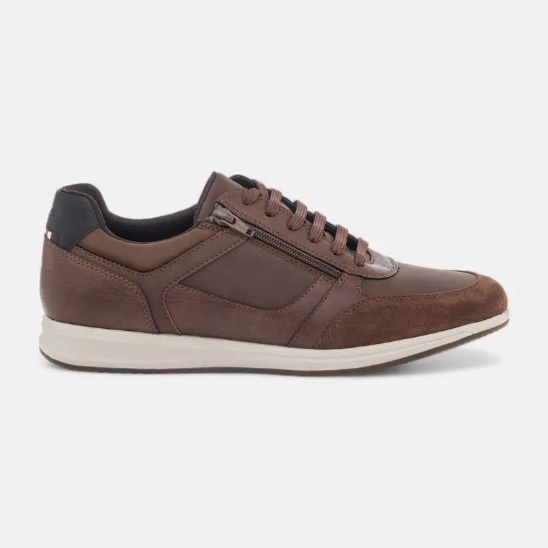 Baskets basses Homme cognac