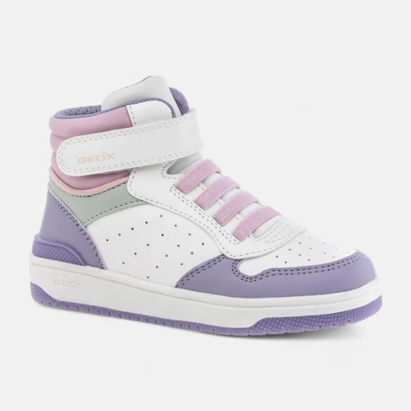 Baskets hautes Enfant blanc
