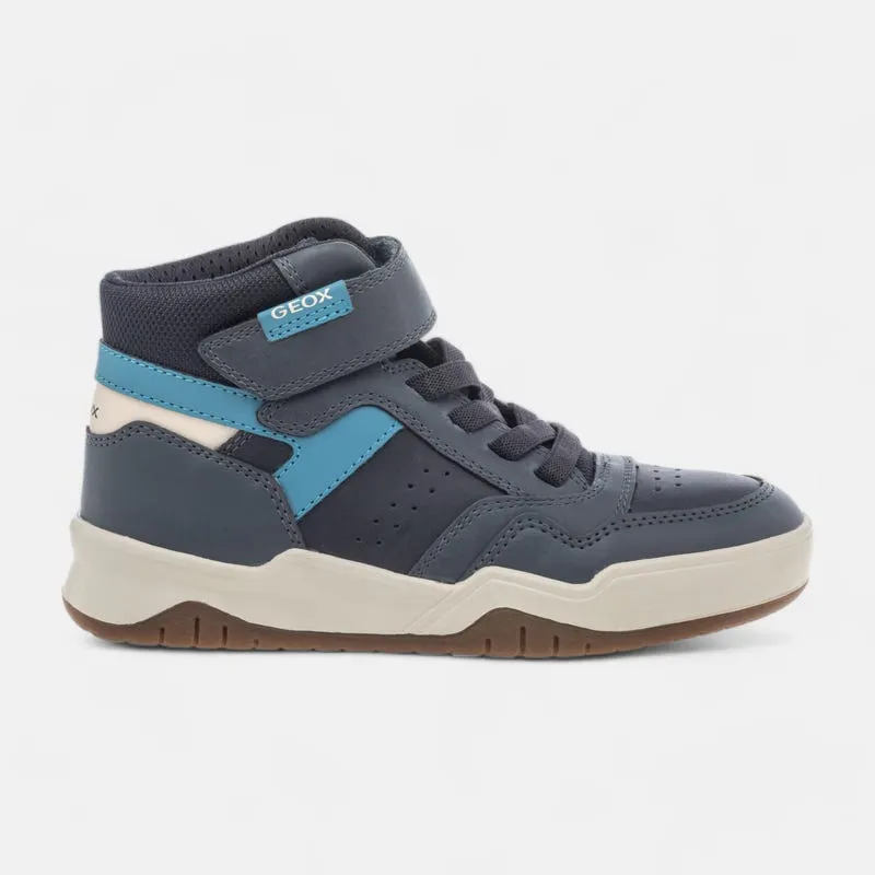 Baskets hautes Enfant bleu