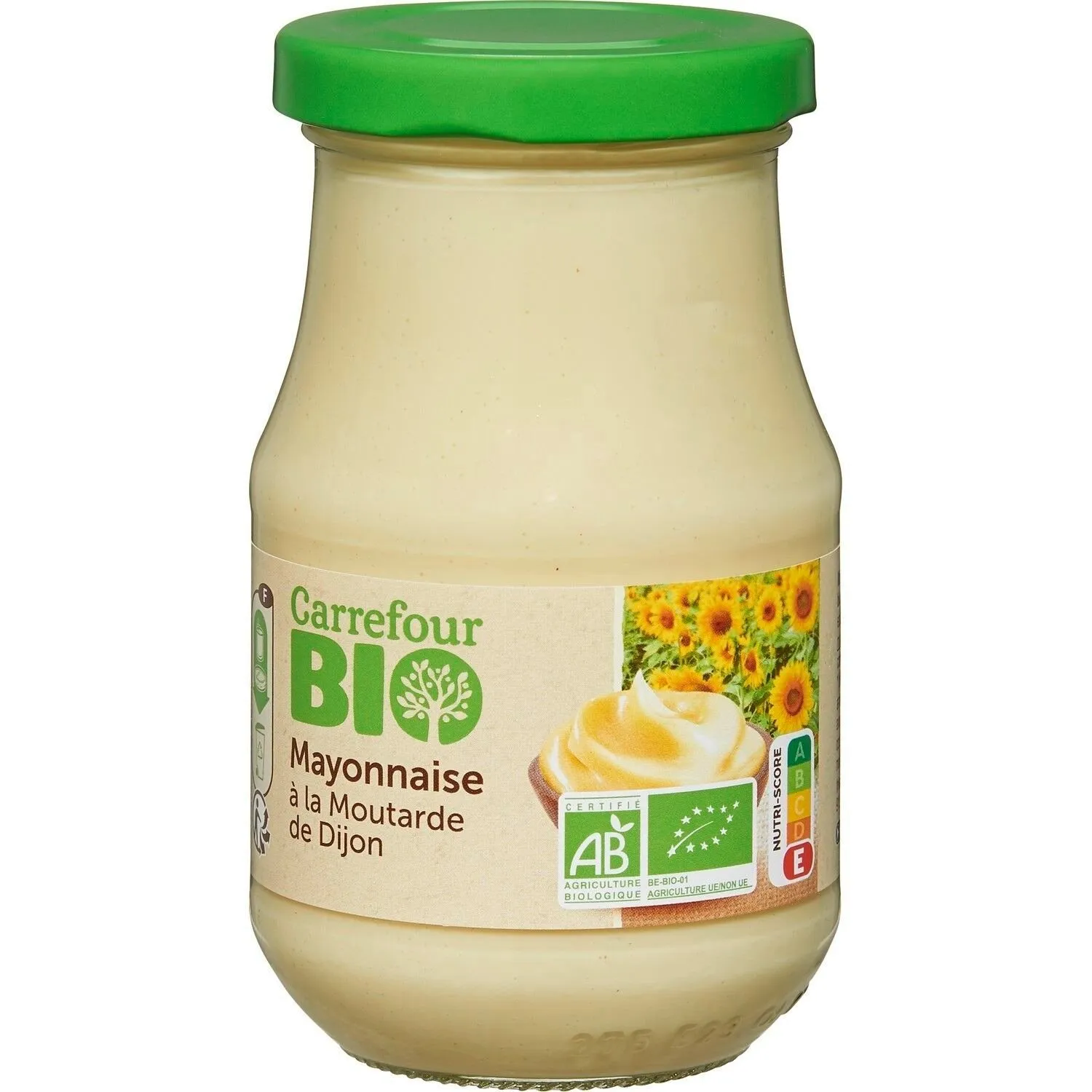 Mayonnaise à la moutarde de Dijon CARREFOUR BIO