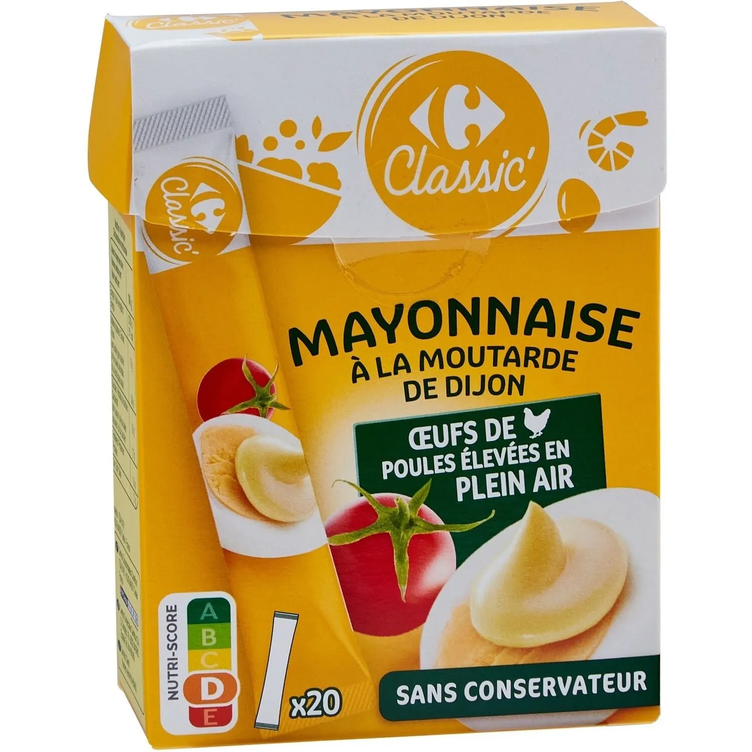 Mayonnaise à la moutarde de Dijon CARREFOUR CLASSIC'