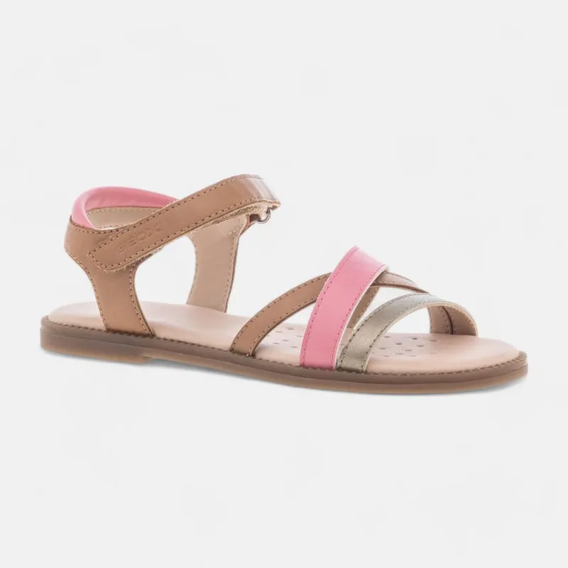 Nu-pieds Enfant cognac
