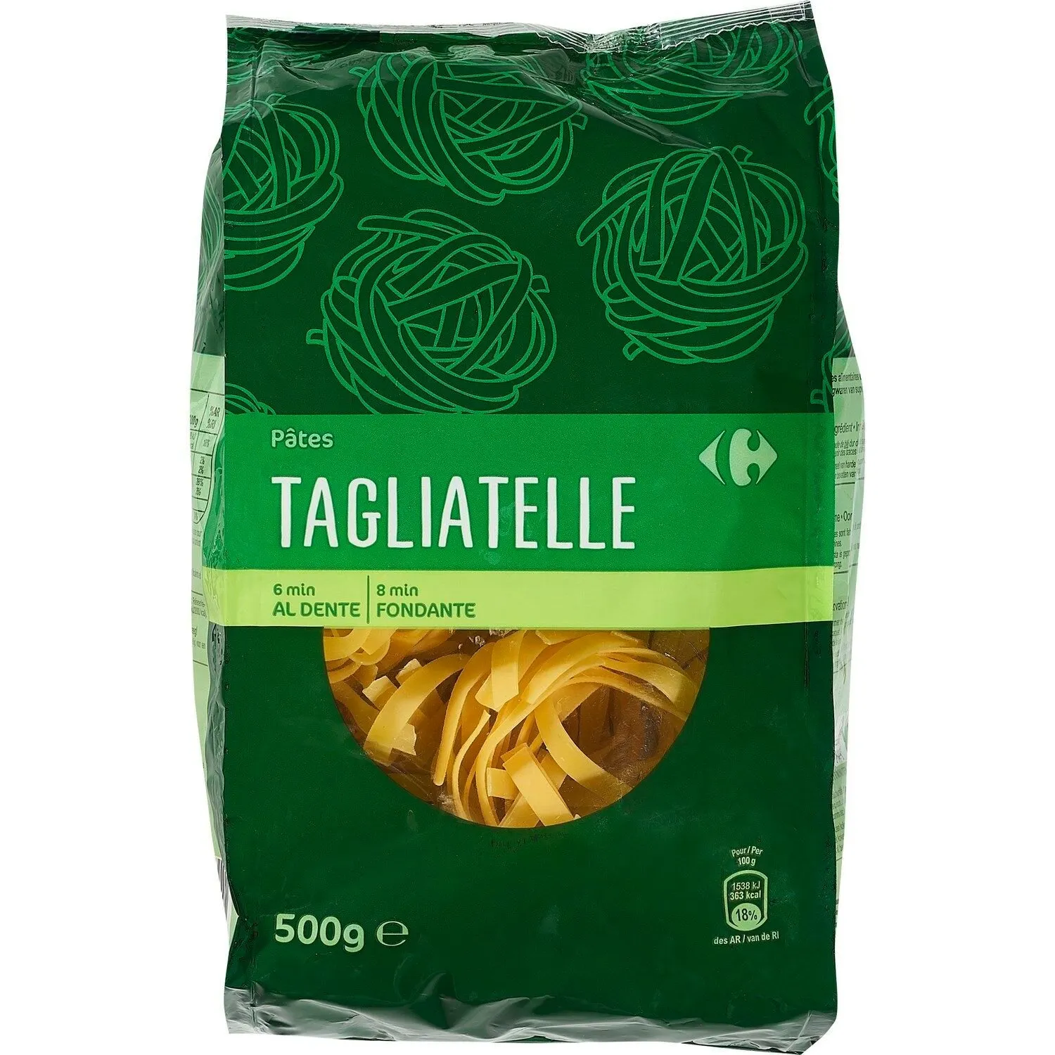 Pâtes tagliatelles CARREFOUR