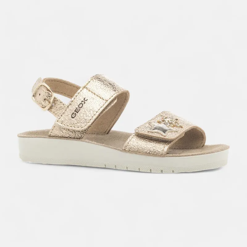 Sandales Enfant or