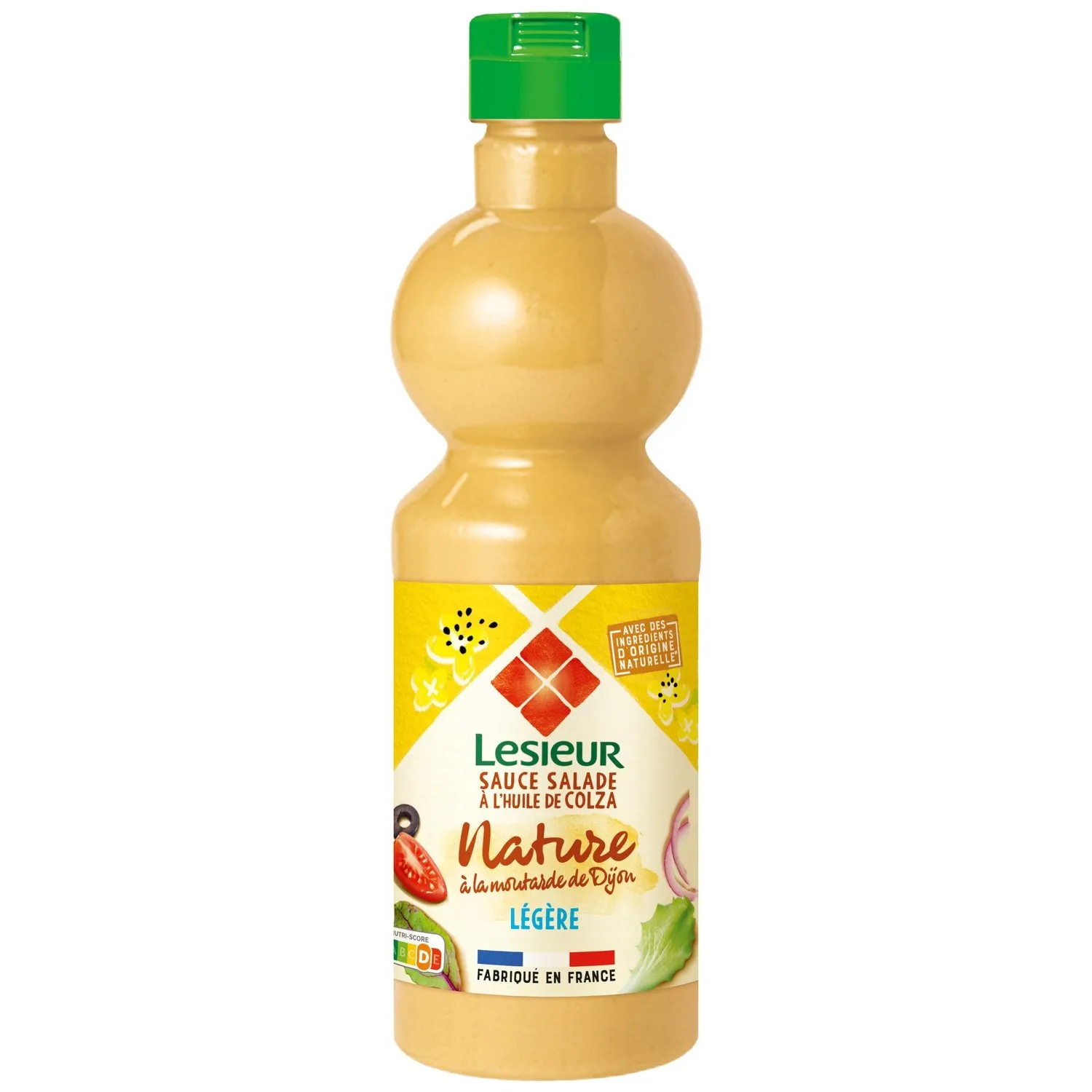 Sauce Crudités Légère Nature, Moutarde De Dijon LESIEUR